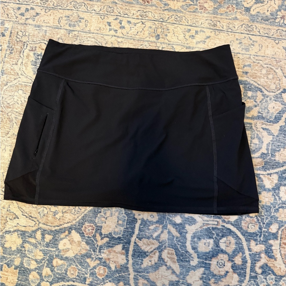 Athleta Black Skort